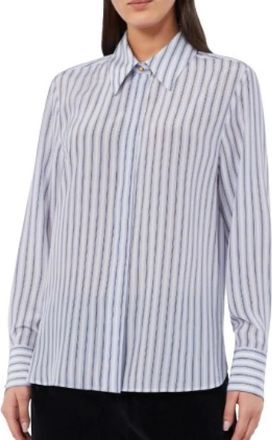Max Mara Mstflirt Shirt - Dames - Overhemden - Blauw - L - Overhemden