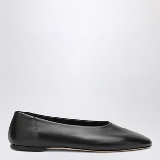 Toteme Ballerine slip-on in nappa lucida nere