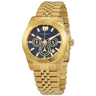 Technomarine Manta Ray Chronograph Blue Dial Mens Watch TM-219024