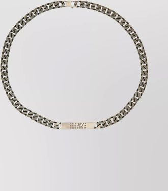 Maison Margiela brass chain necklace