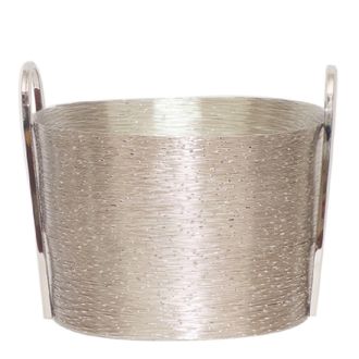 Schubiger M&ouml;bel Korb Herkules, Edelstahl, Silber