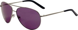 Nike Unisex 61 mm Silver Sunglasses