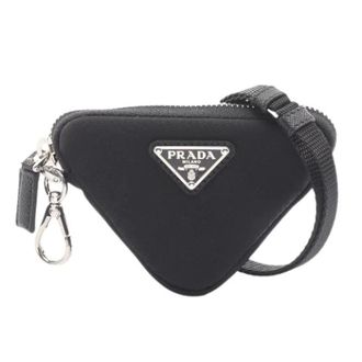 Prada Pre-owned Mini Bags, female, Black, Size: ONE SIZE Pre-owned Tessuto Nylon Pouch