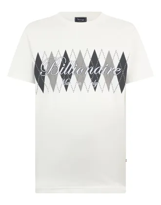 Billionaire Boys Club Embroidered T-Shirt Round Neck Ss