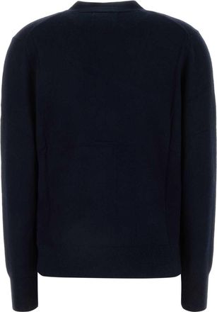 Isabel Marant Womens Cardigan Navy Cotton Wool