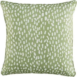 Ballard Designs Thandie Watercolor Print Outdoor Pillow Cover - Cornflower - 12 x 20 - Ballard Designs