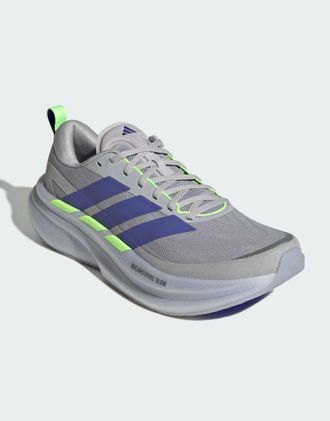 adidas Supernova Glide M - Scarpe da corsa grigio two/signal green