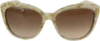 Dolce & Gabbana Pre-owned Accessories, female, Beige, Size: ONE SIZE Pre-owned Dg4250 Sunglasses
