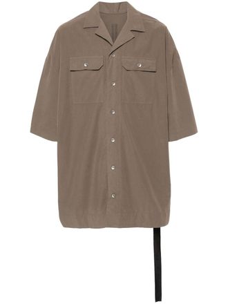 Rick Owens Magnum Tommy cotton shirt - Grey