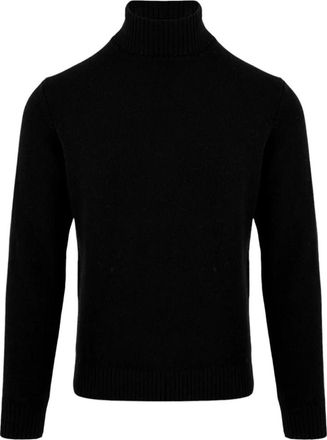 FILIPPO DE LAURENTIIS Braided Knit Turtleneck Sweater In Wool