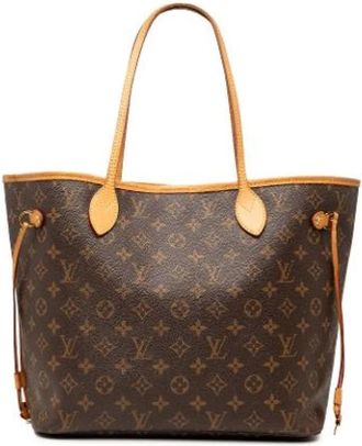 Louis Vuitton Pre-owned Neverfull MM - Dames - Vintage Shopper - Bruin - ONE Size - Leer - Vintage