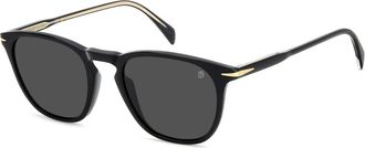 Eyewear by David Beckham Heren, Accessoires, Zwart, Maat: 51 MM