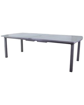 Courtyard Casual Creative Outdoor Products Courtyard Casual Cabo Aluminum 87In /108In Extension Dining Table
