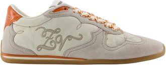 Zadig&Voltaire Dance Vintage Sneakers - Dames - Sneakers - Grijs - 36 EU - Leer - Schoenen