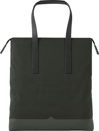 Hunter Womens Canvas Dark Olive Tote Bag - One Size