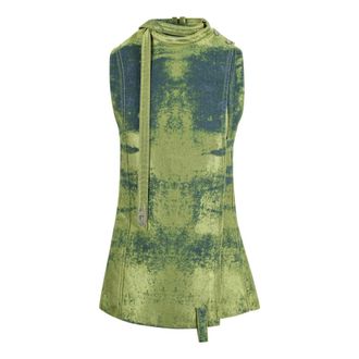 Diesel Mujer, Chaquetas, Verde, Talla: S