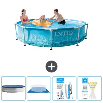 Intex Piscina Con Estructura Redonda - 305x76 Cm - 7-piezas S22437