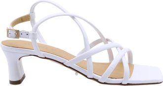 Catwalk Jemen Sandal - Dames - Sandalen met hakken - Wit - 36 EU - Schoenen
