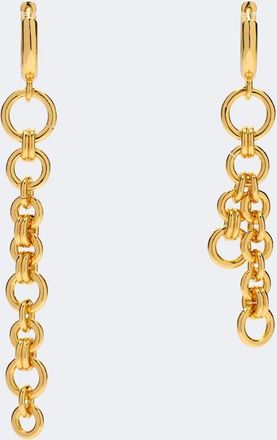D&eacute;hanche D&eacute;hanche Revenge asymmetric chain drop earrings