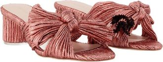 Loeffler Randall Womens Emilia Sandals Pink Leather Synthetic Shoes