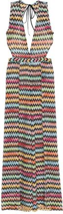 Missoni Zigzag-knit Cut-out Jumpsuit
