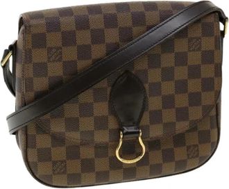 Louis Vuitton Pre-owned Vintage Canvas Cross Body Bag - Dames - Vintage Schoudertas - Bruin - ONE Size - Vintage