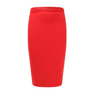 Elisabetta Franchi Dames, Rokken, Rood, Maat: S Poliester