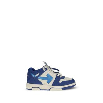 Off-white Schoenen, Heren, Blauw, 44 EU, Leer, Out Of Office Sneakers