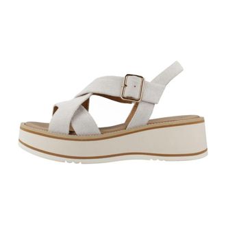 Repo 61208R Sandalia Tiras - Dames - Sleehakken - Wit - 40 EU - Leer - Schoenen