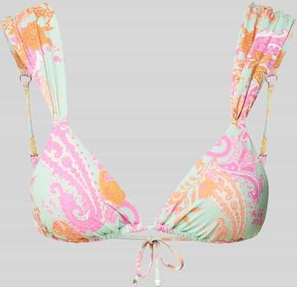 Guess Bikini-Oberteil in Triangel-Form in Mint, Gr&ouml;&szlig;e XS