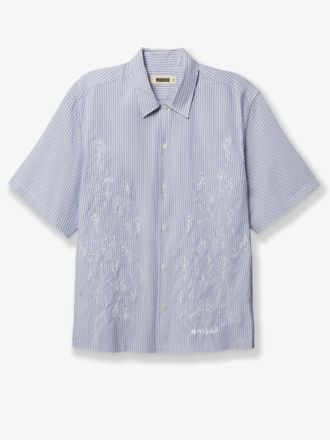 Woodbird Camicia Wbwang Ox Flower in cotone con motivo a righe - WOODBIRD - gender_Man