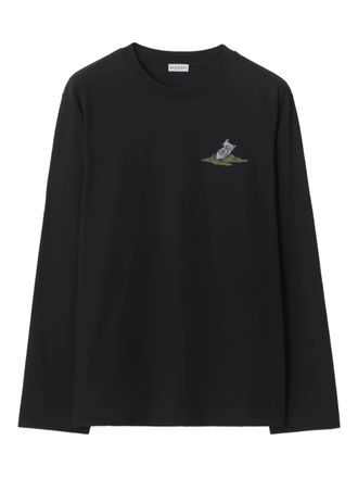 Burberry printed T-shirt - Black