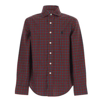 Polo Ralph Lauren Katoenen overhemd met ruitpatroon - Heren - Casual Overhemden - Veelkleurig - M - Katoen - Overhemden