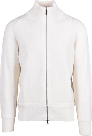 KANGRA Truien & Vesten, Heren, Beige, L, Wol, Giubbino con zip