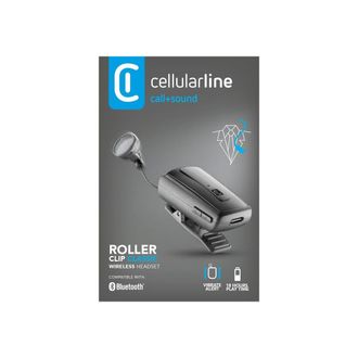Cellularline Cellularline Roller Clip Headset - Universale