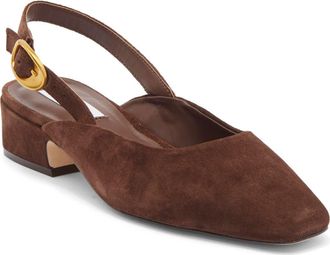 Steve Madden Diona Slingback Pump in Brown Suede at Nordstrom Rack, Size 8.5