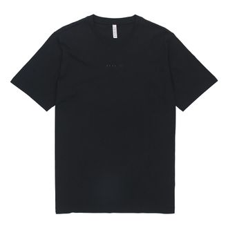 adidas Mens adidas originals Solid Color Round Neck Short Sleeve Black T-Shirt HS8888