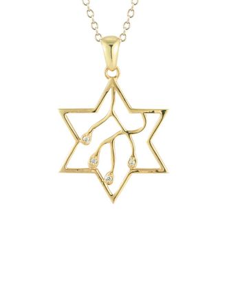 I.Reiss Company 14K 0.03 Ct. Tw. Diamond Necklace