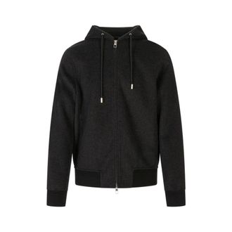 Montecore Chaqueta con cremallera y capucha - Sweatshirts & Hoodies - Hombre - Gris - L