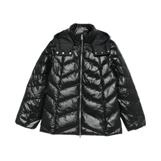 Liu Jo Dames, Jassen, Zwart, Maat: S Leer