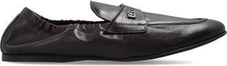 Dolce & Gabbana Leren Loafers - Heren - Loafers - Bruin - 43 EU - Leer - Schoenen