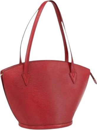 Louis Vuitton Pre-owned Shoulder Bags, female, Red, Size: ONE SIZE Pre-owned Epi Leather Shoulder Bag