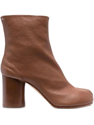 Maison Margiela Tabi heeled boots - Brown