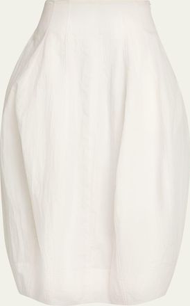 A.L.C. Veda Stretch Cotton Midi Skirt