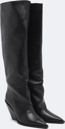 Souliers Martinez Nevada leather knee-high boots