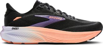 Brooks Womens Ghost 18 Road-Running Shoes Black 11.5