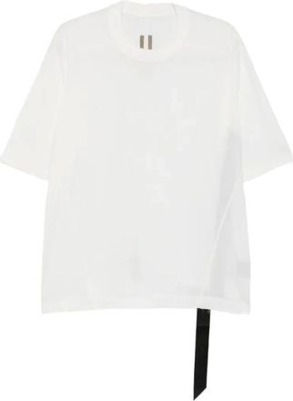 Rick Owens T-shirt in Cotone Walrus - - Tops - Uomo - Bianco - ONE SIZE