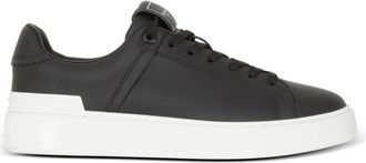 Balmain B-Court Sneakers - Heren - Sneakers - Zwart - 45 EU - Leer - Schoenen