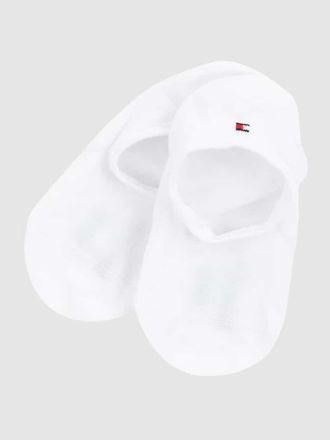 Tommy Hilfiger Füsslinge aus Baumwoll-Mix im 2er-Pack in Weiss, Größe 35/38