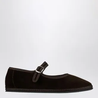 Vibi Venezia Friulane in brown velvet